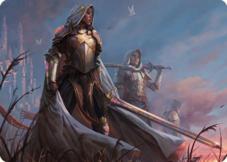 Danitha, Benalia's Hope Art Card [Dominaria United Art Series]-1