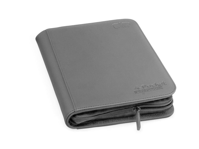 Ultimate Guard 4-Pocket ZipFolio XenoSkin Grey Folder-1