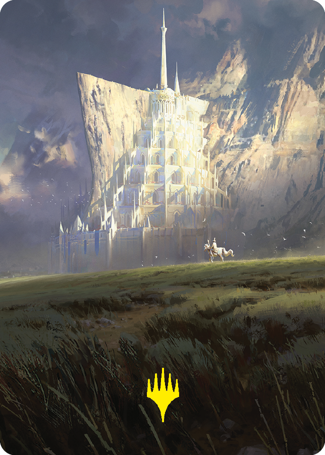 Minas Tirith Art Card (Gold-Stamped Signature) [The Lord of the Rings: Tales of Middle-earth Art Series]-1