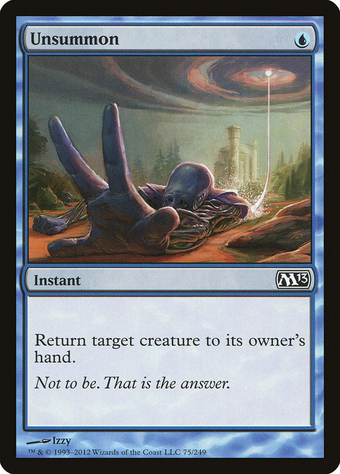 Unsummon [Magic 2013]-1