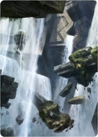 Island 1 Art Card [Zendikar Rising Art Series]-1