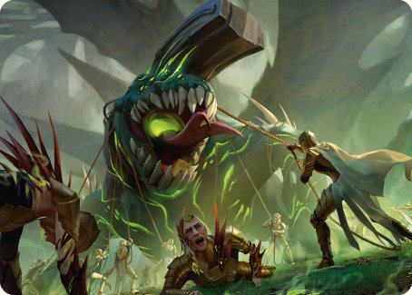 Noxious Assault Art Card [Phyrexia: All Will Be One Art Series]-1