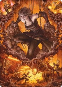 Nahiri, Heir of the Ancients [Zendikar Rising Art Series]-1