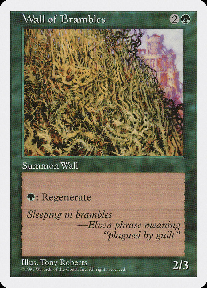 Wall of Brambles [Fifth Edition]-1