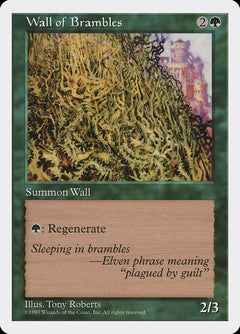 Wall of Brambles [Fifth Edition]-1