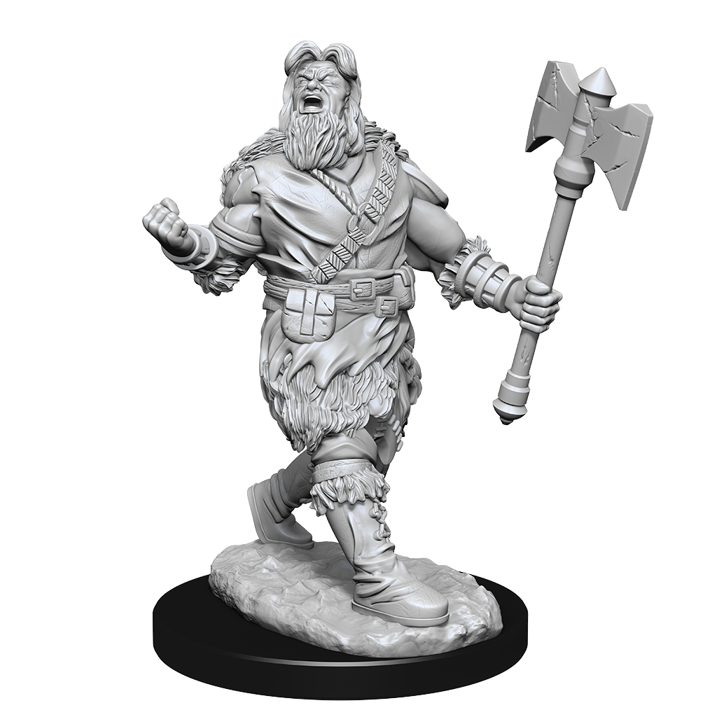 D&D Nolzurs Marvelous Unpainted Miniatures Human Barbarian Male-1