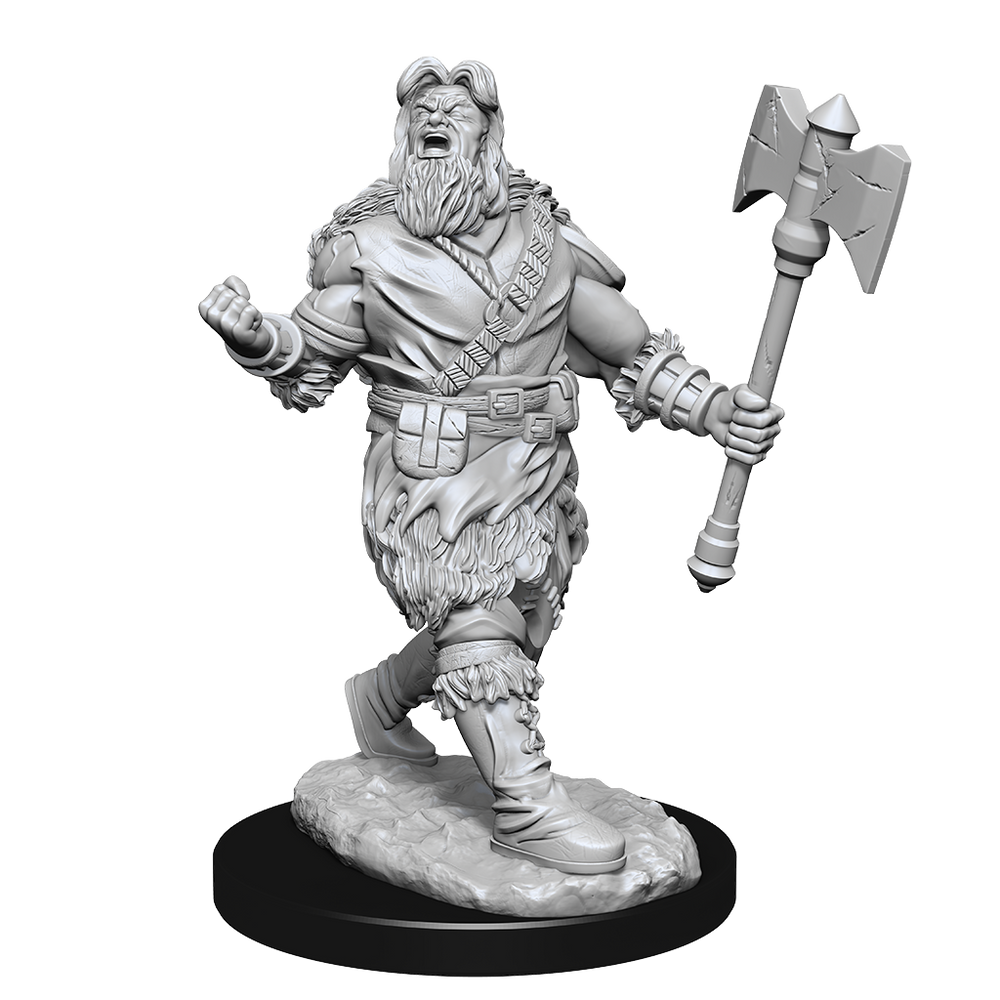 D&D Nolzurs Marvelous Unpainted Miniatures Human Barbarian Male