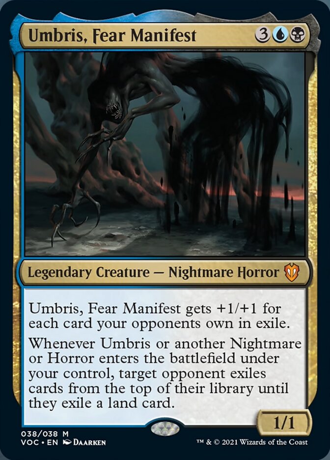 Umbris, Fear Manifest [Innistrad: Crimson Vow Commander]-1