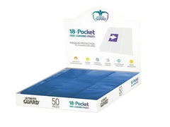 Ultimate Guard 18-Pocket Pages Side-Loading Blue (50)-1