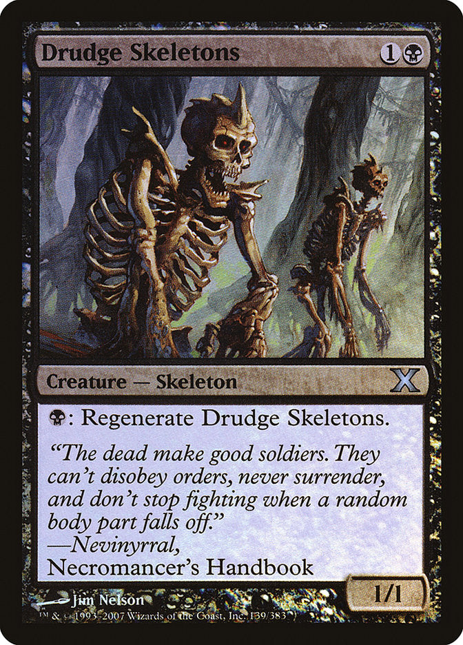Drudge Skeletons (Premium Foil) [Tenth Edition]-1