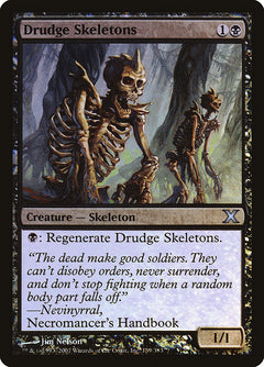 Drudge Skeletons (Premium Foil) [Tenth Edition]-1
