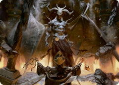Ormendahl, the Corrupter Art Card [Innistrad: Midnight Hunt Art Series]-1