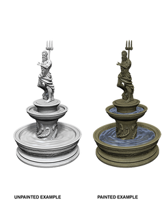 WizKids Deep Cuts Unpainted Miniatures Fountain-1