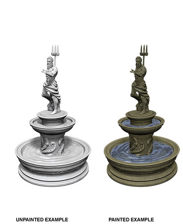 WizKids Deep Cuts Unpainted Miniatures Fountain