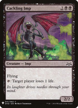 Cackling Imp [Mystery Booster]-1