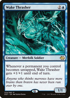 Wake Thrasher [Duel Decks: Merfolk vs. Goblins]-1
