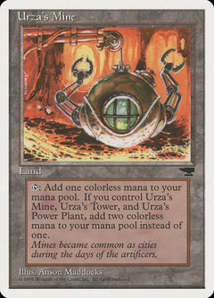 Urza's Mine (Orange Background) [Chronicles]-1