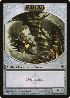 Wurm Token (8/9) [Scars of Mirrodin Tokens]-1