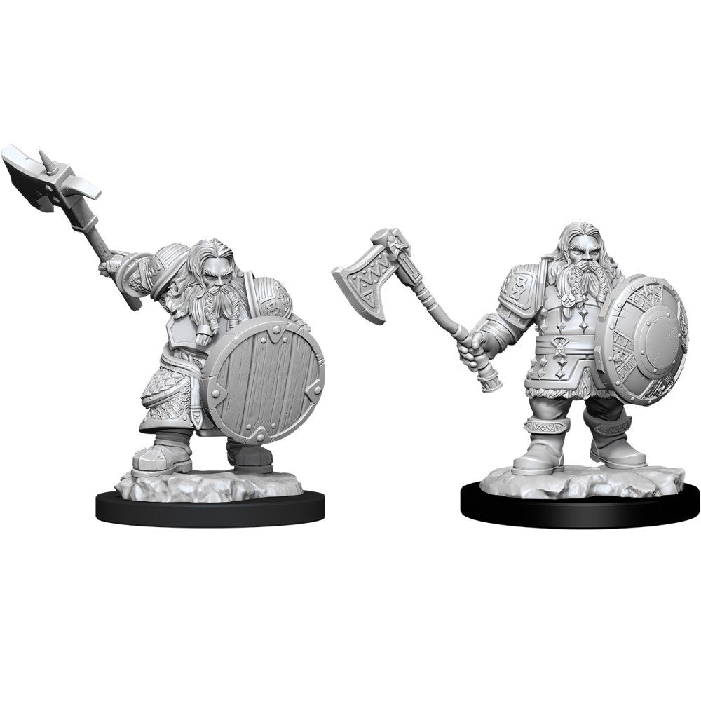 D&D Nolzurs Marvelous Unpainted Miniatures Male Dwarf Fighter-1