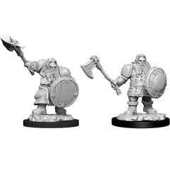 D&D Nolzurs Marvelous Unpainted Miniatures Male Dwarf Fighter-1