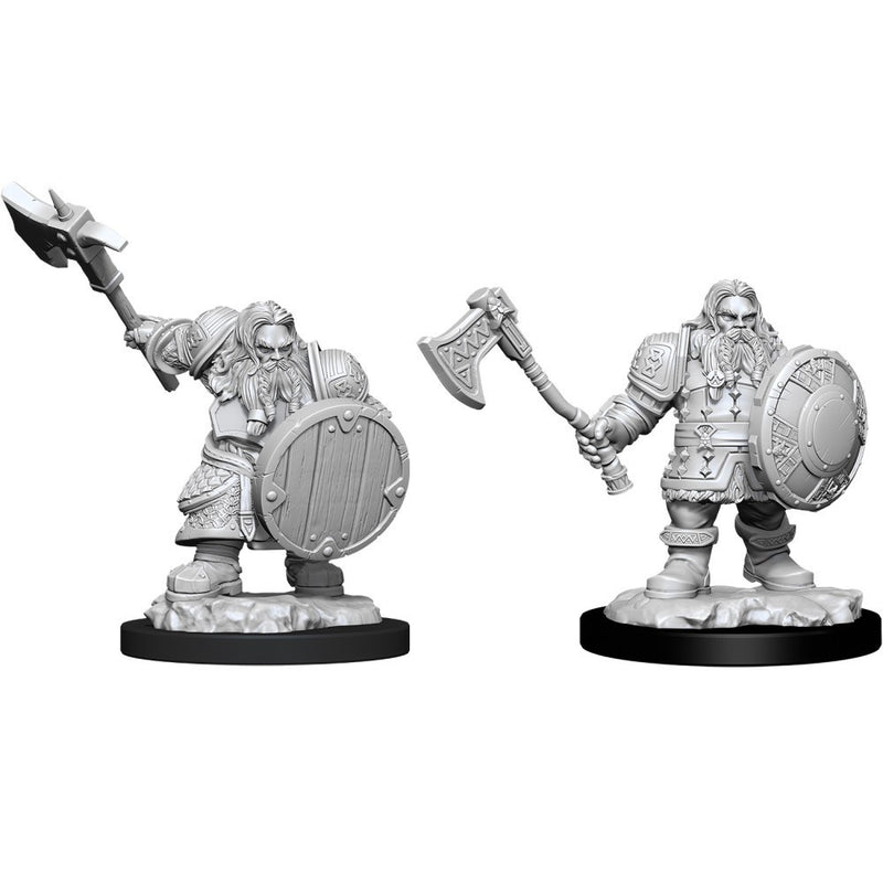 D&D Nolzurs Marvelous Unpainted Miniatures Male Dwarf Fighter-1