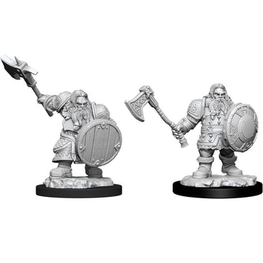 D&D Nolzurs Marvelous Unpainted Miniatures Male Dwarf Fighter