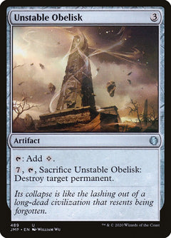 Unstable Obelisk [Jumpstart]-1