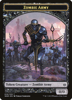 Zombie Army Token (010/019) [War of the Spark Tokens]-1