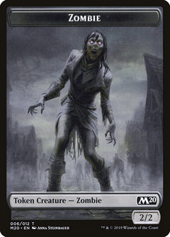 Dragon (001) // Zombie Double-Sided Token [Game Night 2019 Tokens]-2