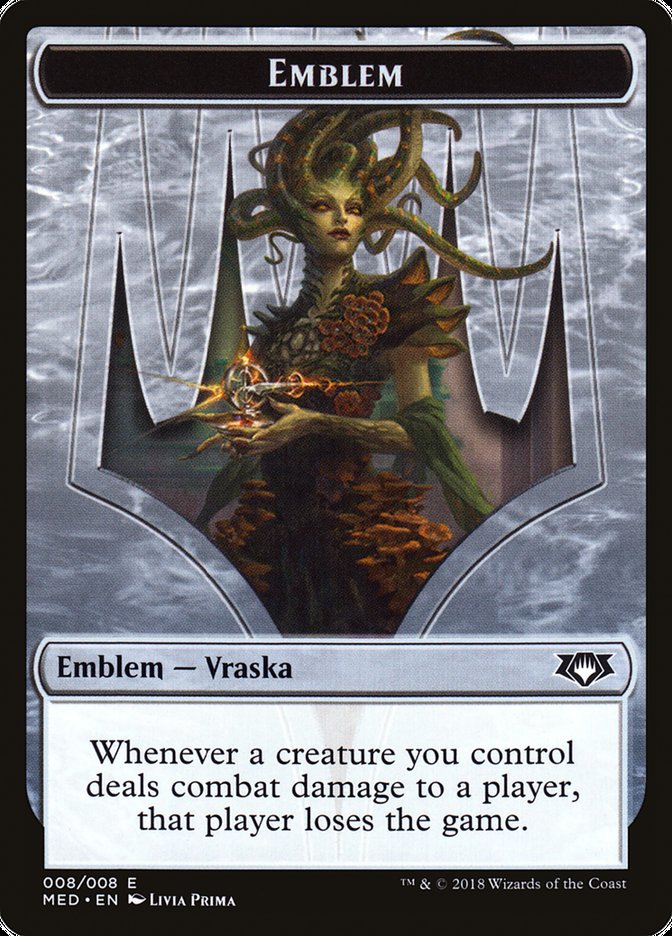 Vraska, Golgari Queen Emblem [Mythic Edition Tokens]-1