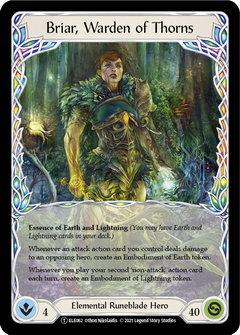 Briar, Warden of Thorns // Titan's Fist [U-ELE062] (Tales of Aria Unlimited)  Unlimited Normal-1