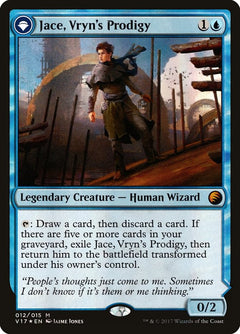 Jace, Vryn's Prodigy // Jace, Telepath Unbound [From the Vault: Transform]-1