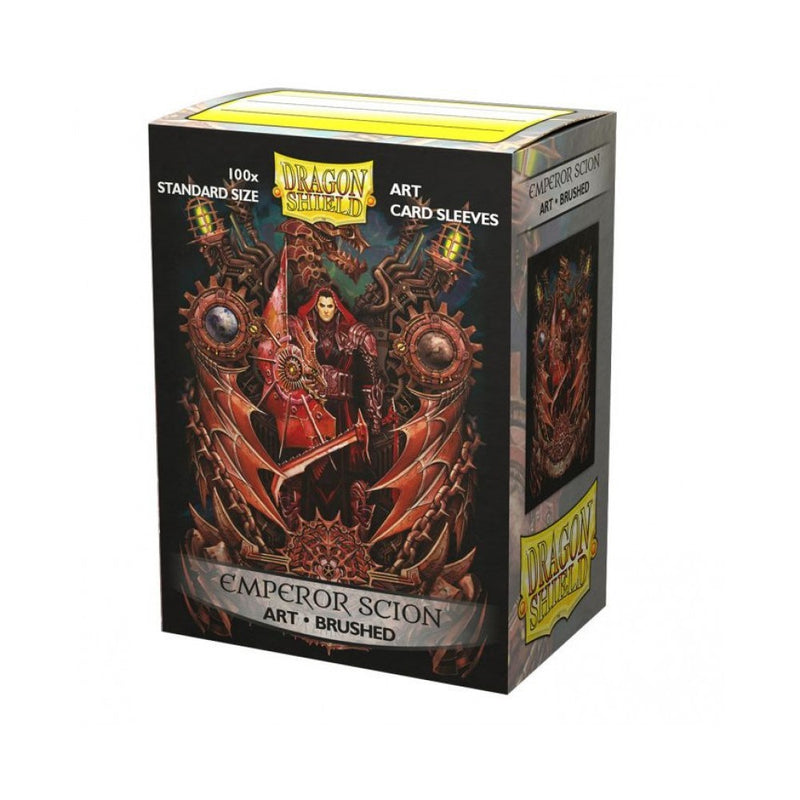 Sleeves - Dragon Shield - Box 100 - MATTE Art - Brushed Art Emperor Scion-1