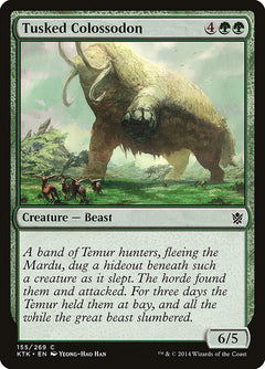 Tusked Colossodon [Khans of Tarkir]-1