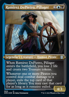Ramirez DePietro, Pillager (Foil Etched) [Dominaria United Commander]-1