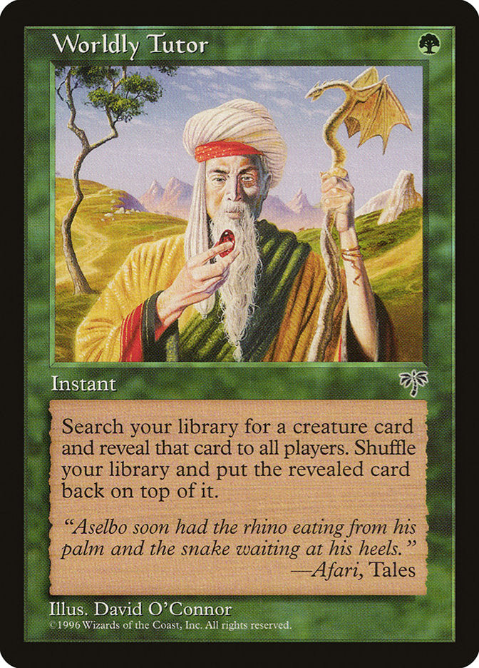 Worldly Tutor [Mirage]-1