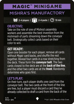 Mishra's Manufactory (Magic Minigame) [Modern Horizons 2 Minigame]-1