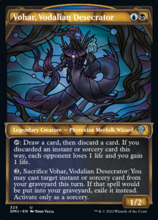Vohar, Vodalian Desecrator (Showcase) [Dominaria United]-1