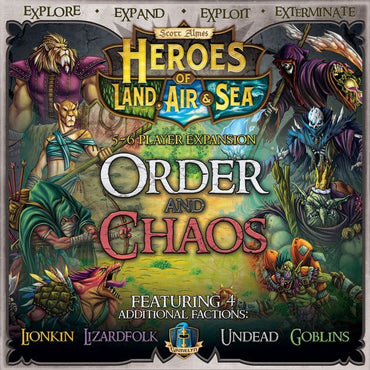 Heroes of Land Air and Sea Order and Chaos