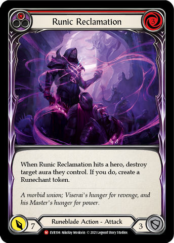 Runic Reclamation [EVR104] (Everfest)  1st Edition Rainbow Foil