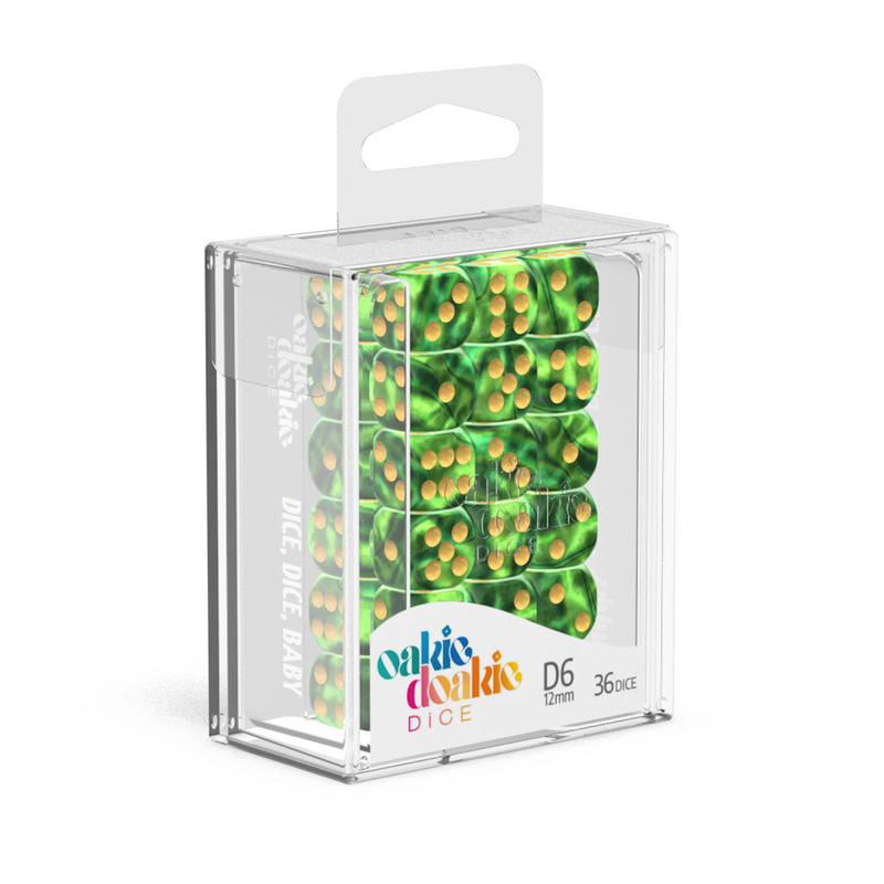 Oakie Doakie Dice D6 12 mm Gemi - Jungle (36)-1