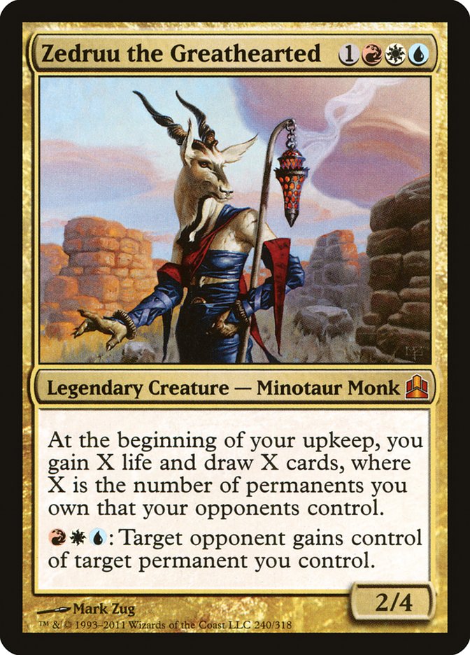 Zedruu the Greathearted [Commander 2011]-1