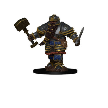 D&D Premium Painted Figures Dwarf Male Fighter