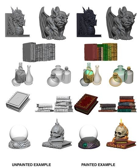 WizKids Deep Cuts Unpainted Miniatures Wizards Room-1