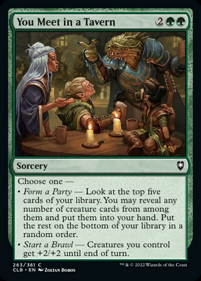 You Meet in a Tavern [Commander Legends: Battle for Baldur's Gate]-1