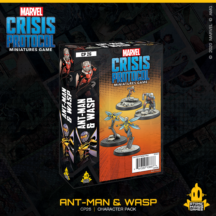 Marvel Crisis Protocol Miniatures Game Ant-Man and Wasp