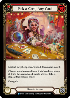 Pick a Card, Any Card (Red) [EVR167] (Everfest)  1st Edition Rainbow Foil-1