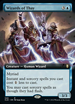 Wizards of Thay (Extended Art) [Commander Legends: Battle for Baldur's Gate]-1