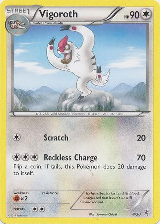 Vigoroth (4/30) [XY: Trainer Kit 1 - Bisharp]-1
