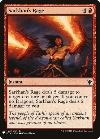 Sarkhan's Rage [Mystery Booster]-1